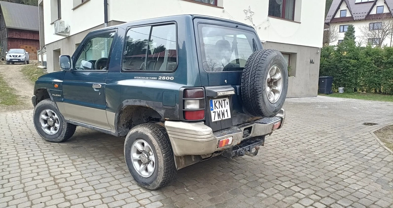 Mitsubishi Pajero cena 19500 przebieg: 220000, rok produkcji 2000 z Żmigród małe 137